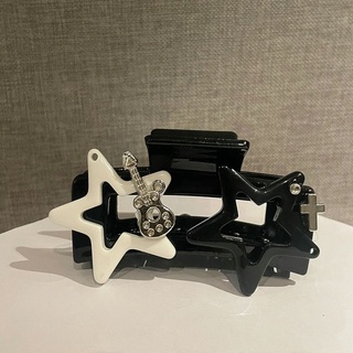 Kẹp Tóc Shibuya y2k Millennium Đính Đá Thời Trang Thu Đông Đường Phố Mới diy