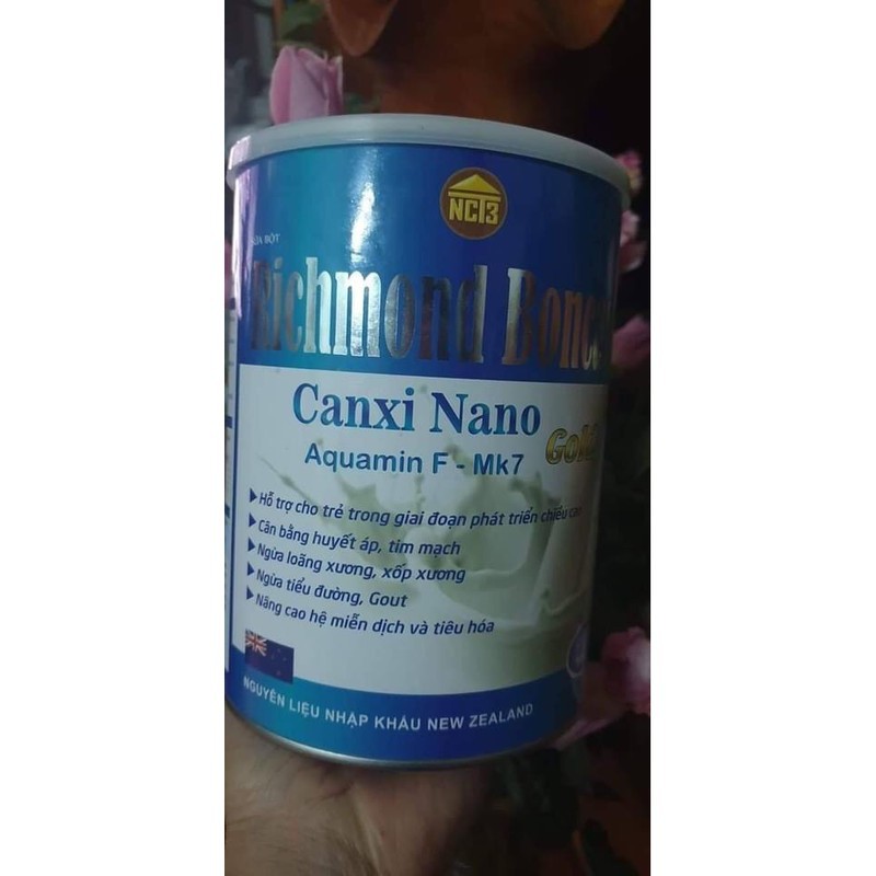 Sữa Tăng Chiều Cao Richmond Boncare Canxi Nano 900g