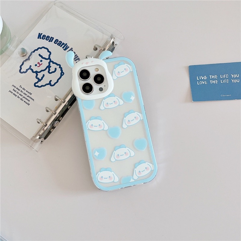 Ốp Điện Thoại Tpu Dẻo Họa Tiết Hoạt Hình Chú Chó Pacha 3D Tai To Cho iphone 13 12 11 Pro XS Max XR