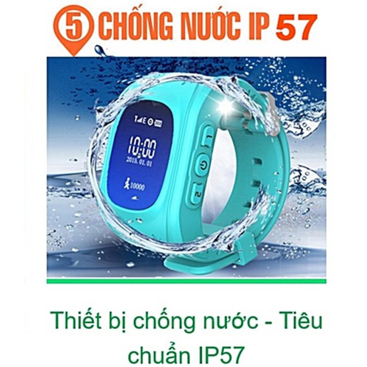 Đồng Hồ Định Vị Trẻ Em Thông Minh Q50 BH: 6 Tháng