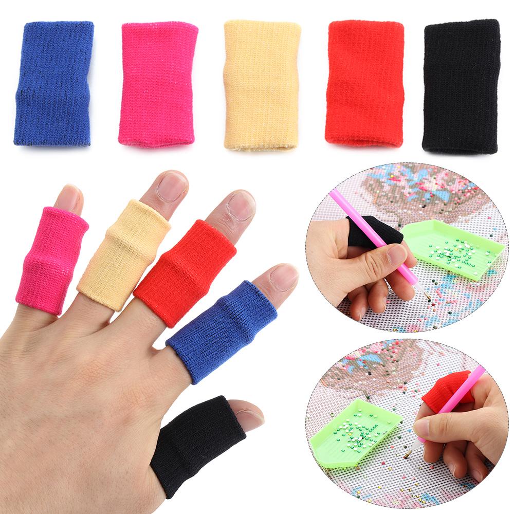 Vỏ Bọc Bảo Vệ Ngón Tay Thêu Chữ Thập Độc Đáo Tiện Dụng