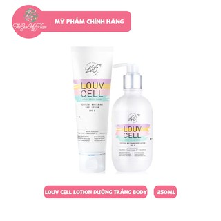 Dưỡng Thể Body Trắng Da Louv Cell Crystal Whitening
