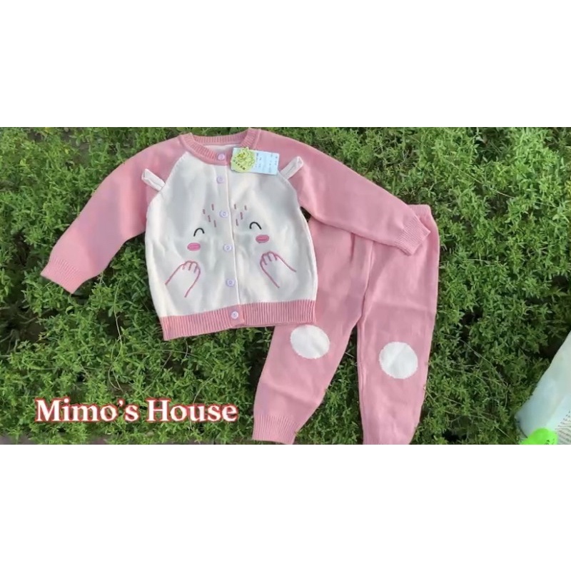 Bộ len Cool Baby xuất Hàn chất đanh đẹp cho bé