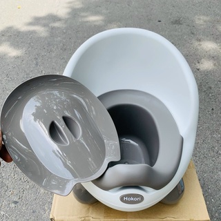 Bô gấu cho bé đi vệ sinh Hokori - hàng Việt Nhật cao cấp