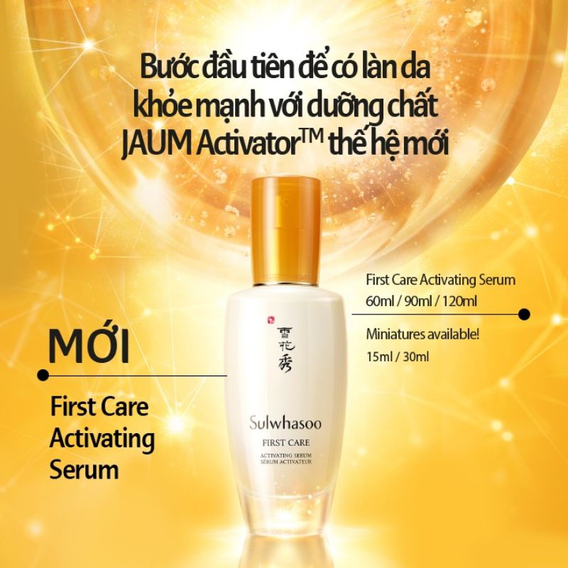 [Phiên Bản Mới 30ML] Tinh Chất Ngăn Ngừa Lão Hóa Sulwhasoo First Care Activating Serum