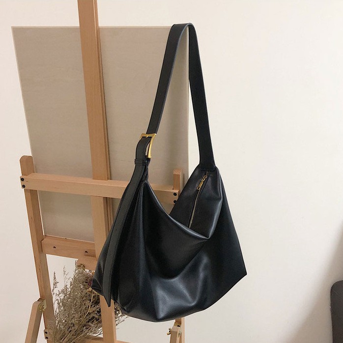 Túi đeo chéo da quai lớn phong cách Unisex đựng vừa laptop | BigBuy360 - bigbuy360.vn