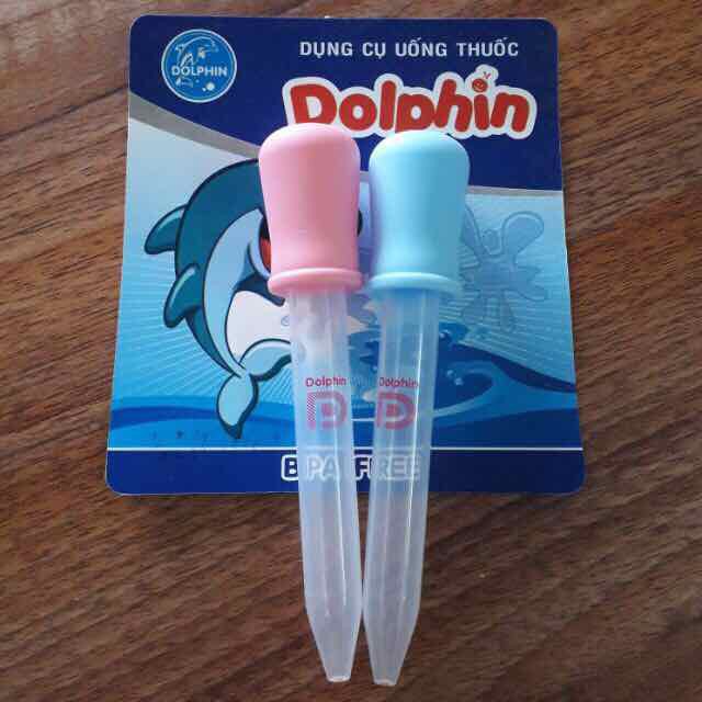 1 Ống hút sữa và thuốc cho bé Dolphin 5ml