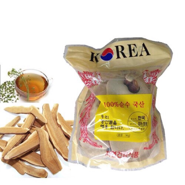 Nấm Linh Chi Thái Lát Hàn Quốc Túi 0,5kg, Date 2023