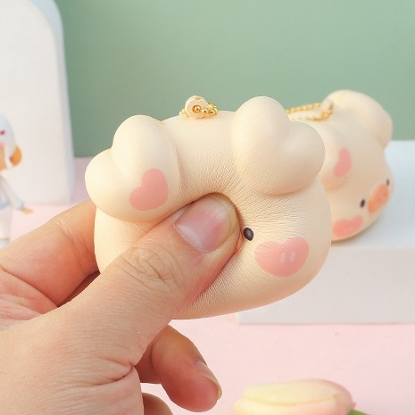 Móc Chìa Khóa - Mặt Dây Chuyền Thú Mềm Trang Trí Điện Thoại - Túi Xách Cao Cấp MaiHe - Squishy
