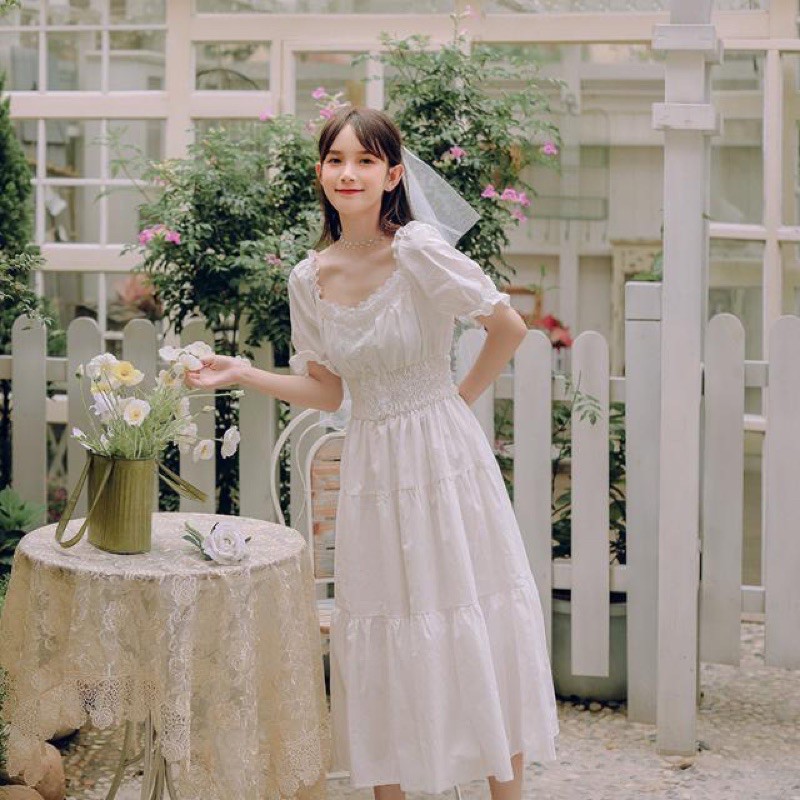 Đầm tím công chúa cổ tích dáng dài siêu xinh 👑👑 | BigBuy360 - bigbuy360.vn