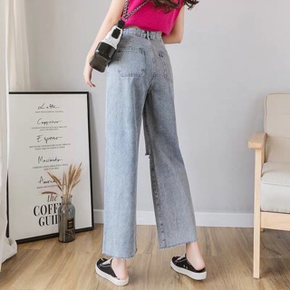 🔥Baggy Ống Rộng Rách Gối