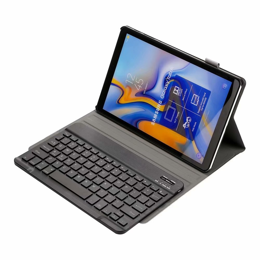 Bao da máy tính bảng có bàn phím kết nối bluetooth 3.0 và giá đứng cho Samsung Galaxy TAB A 10.5 T590 / T597 / T595C