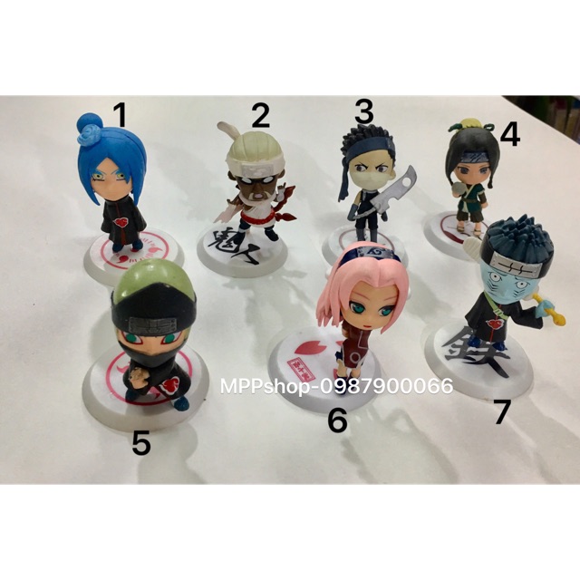Figure tượng mới hình anime naruto để bàn