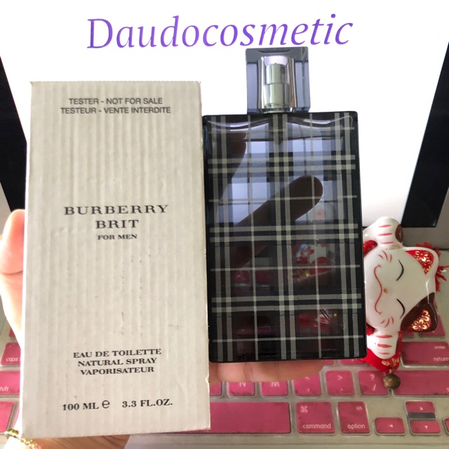 Chính Hãng . [ fullsize ] Nước hoa Burberry Brit For Him EDT 100ml Chuẩn Auth 1