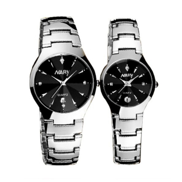 Đồng hồ nữ nam Nary dây thép chống nước SP256 | BigBuy360 - bigbuy360.vn