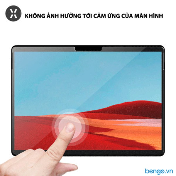 Dán cường lực màn hình dành cho Microsoft Surface Pro X 9H