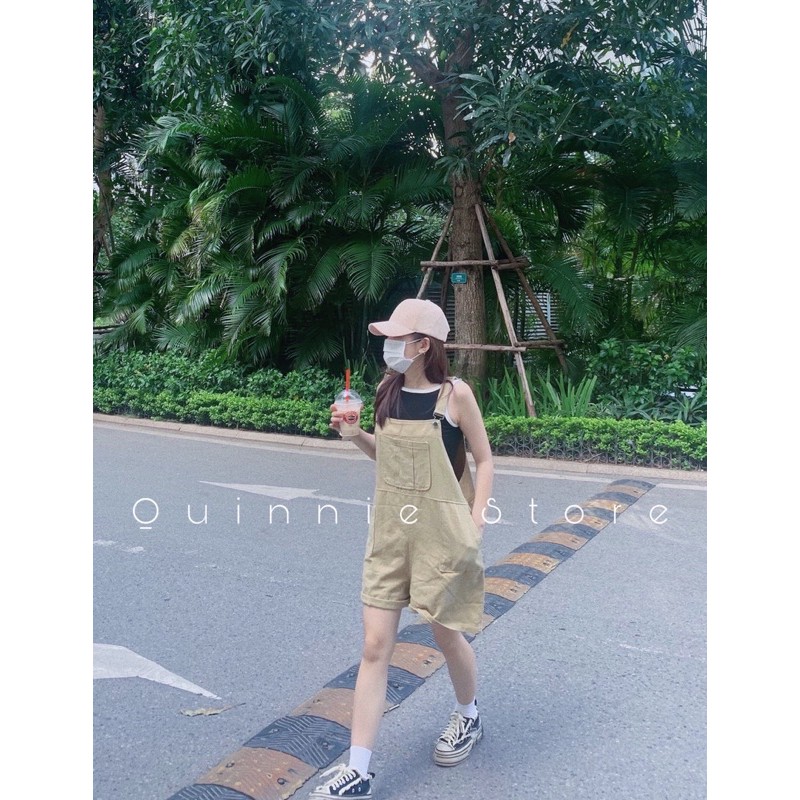 [ORDER] Yếm be form rộng túi hộp style Ulzzang | BigBuy360 - bigbuy360.vn