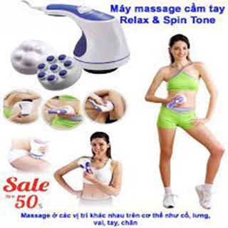 Máy đánh tan mỡ bụng cầm tay Relax Spin Tone
