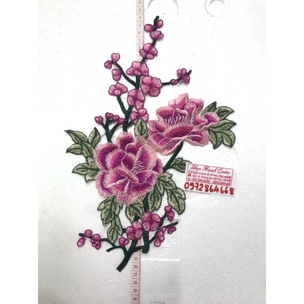Bông Hoa thêu mã H20 và H120 (Shop giao đơn tiền hàng từ 50k)