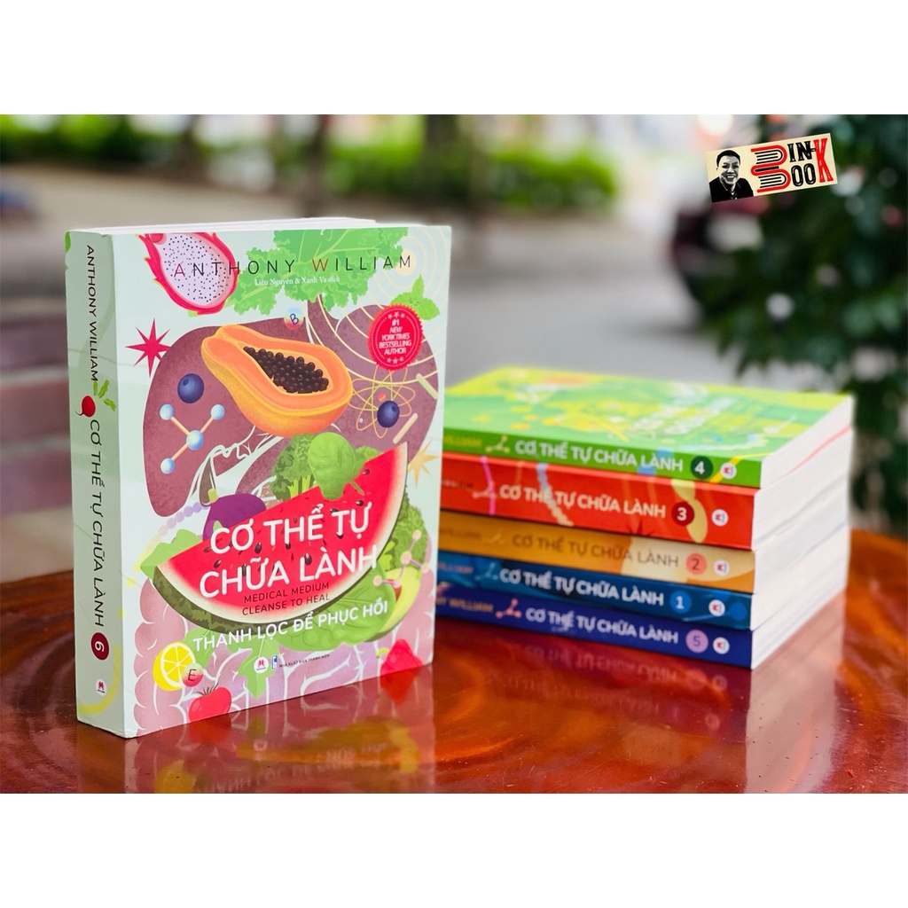 Sách - Cơ thể tự chữa lành – Thanh lọc để phục hồi Tập 6 - Anthony William