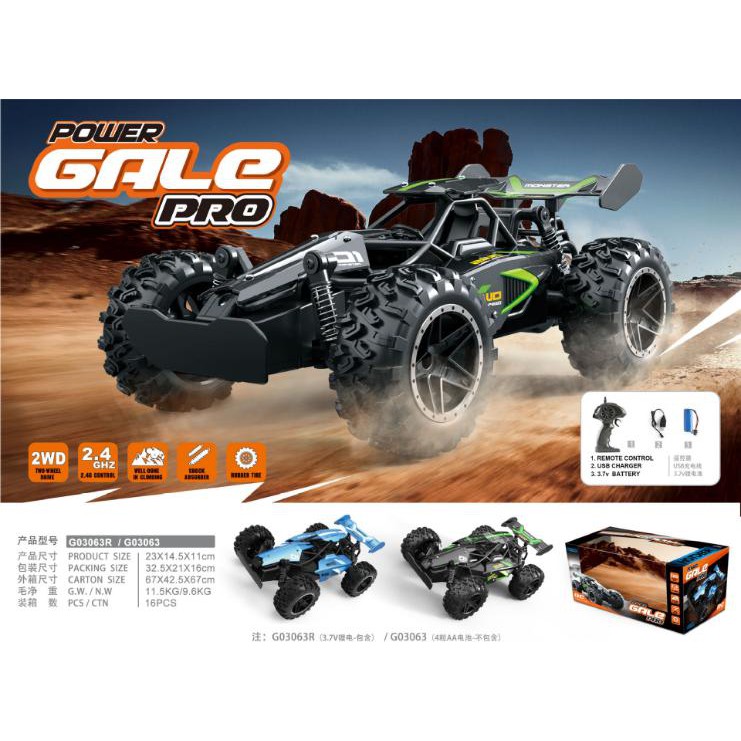 Xe Điều Khiển Địa Hình Tốc Độ Cao 3063R-YW 2.4G Drift Off-Road