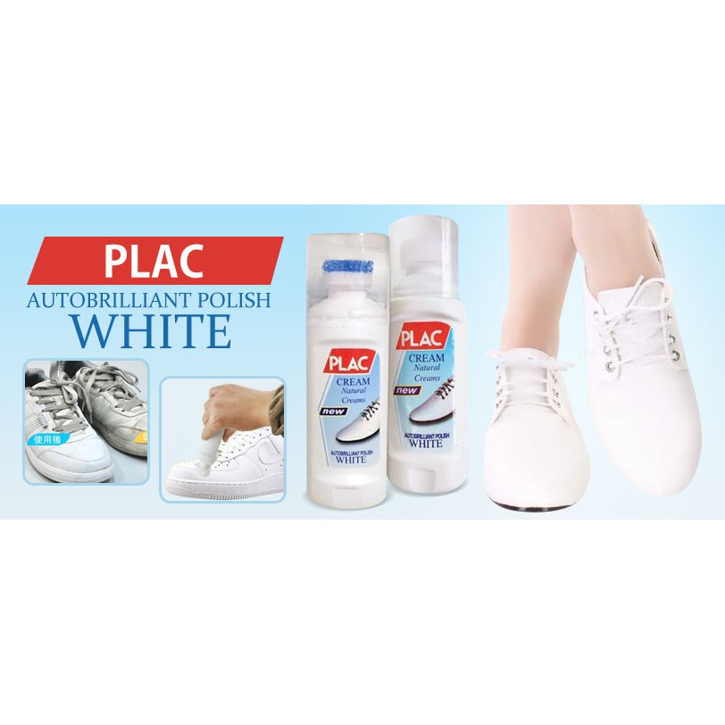 Dung dịch tẩy trắng giày, túi xách Plac Cream White 100ml