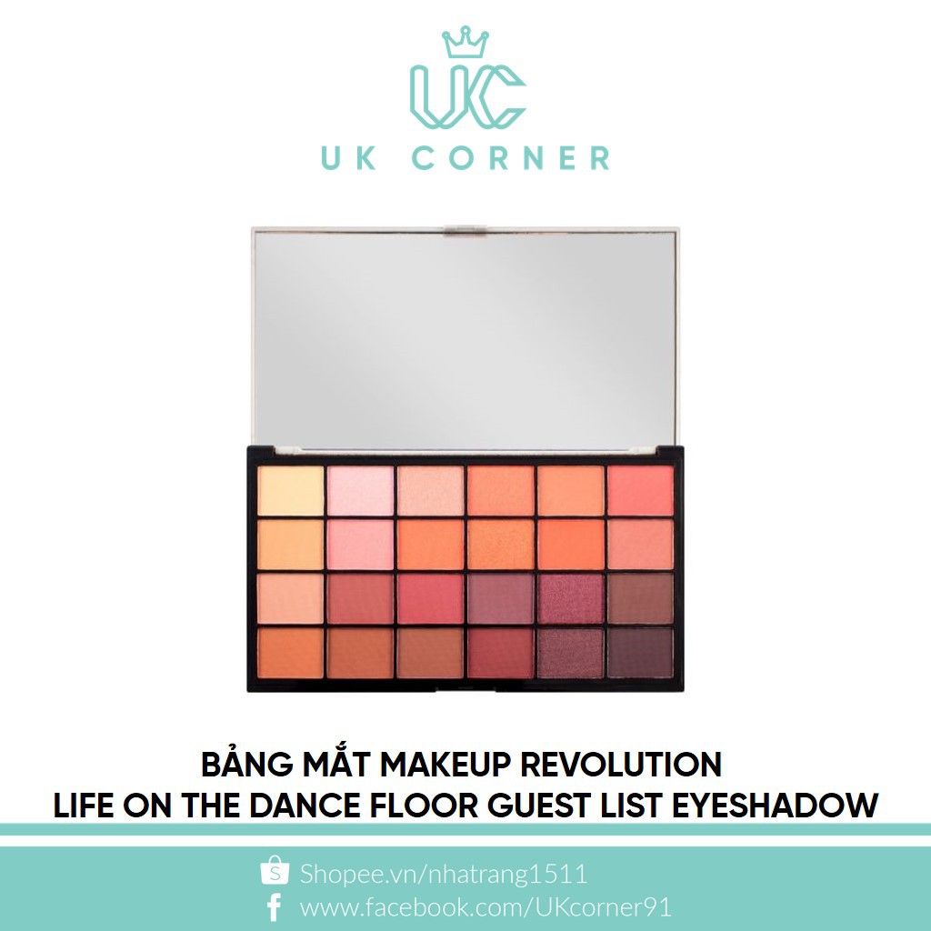 [Bill UK] Bảng mắt Makeup Revolution Life on the Dance Floor Eyeshow Palette
