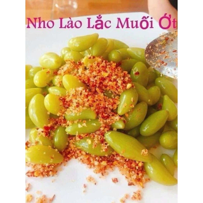 NHO LÀO SỐC MUỐI ỚT