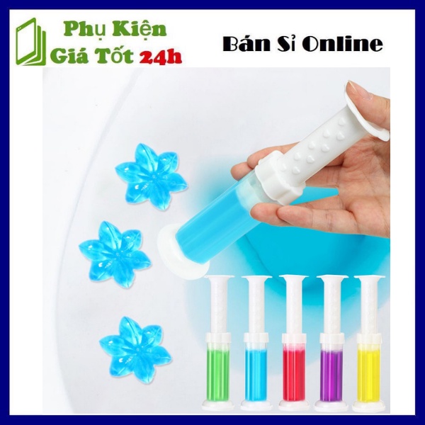 Gel thơm khử mùi bồn cầu tạo hình hoa loại bỏ mùi hôi