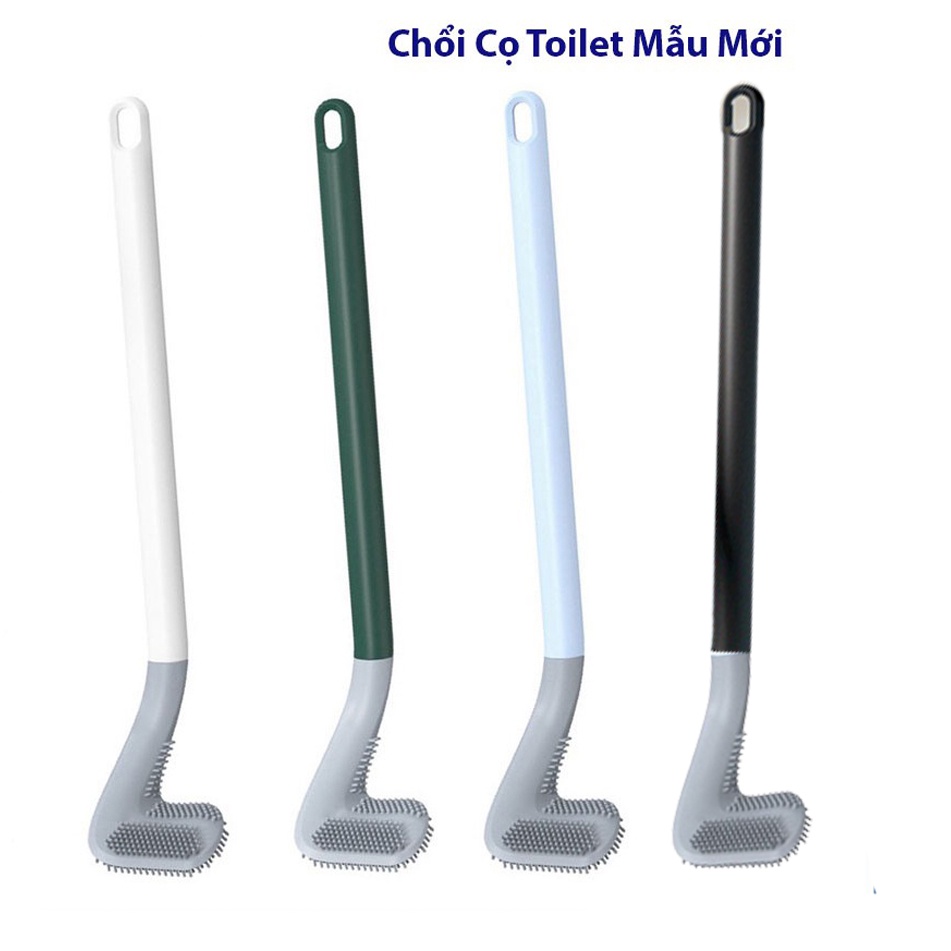 Chổi Cọ Nhà Vệ Sinh mẫu mới, Cây Cọ Toilet Bồn Cầu Bằng SiliCon, Chổi Cọ Toilet