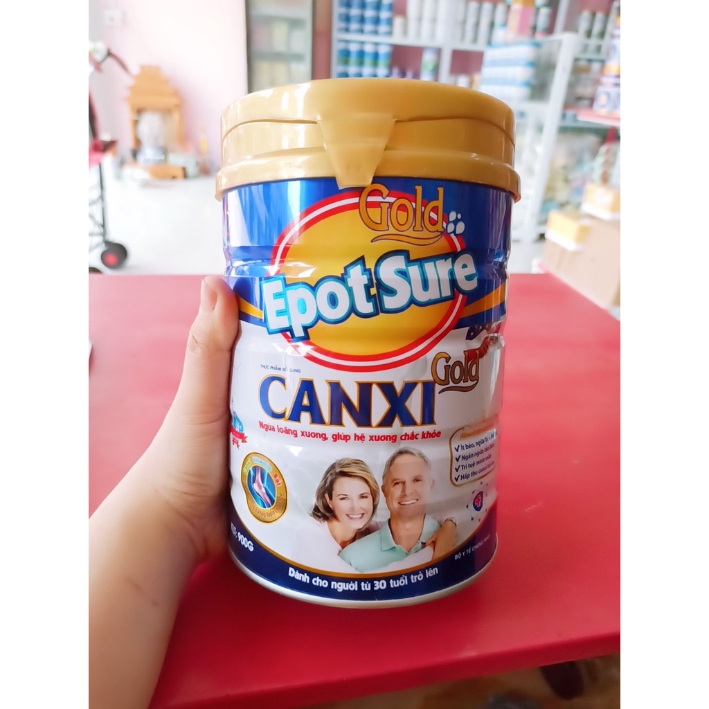 Sữa canxi ngừa loãng xương cho người già 900g - Epotsure canxi 900g