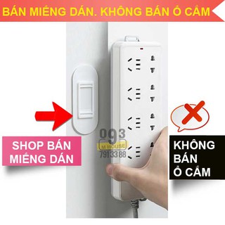 Bộ Miếng Dán Ổ Cắm Điện, Móc Treo Đồ