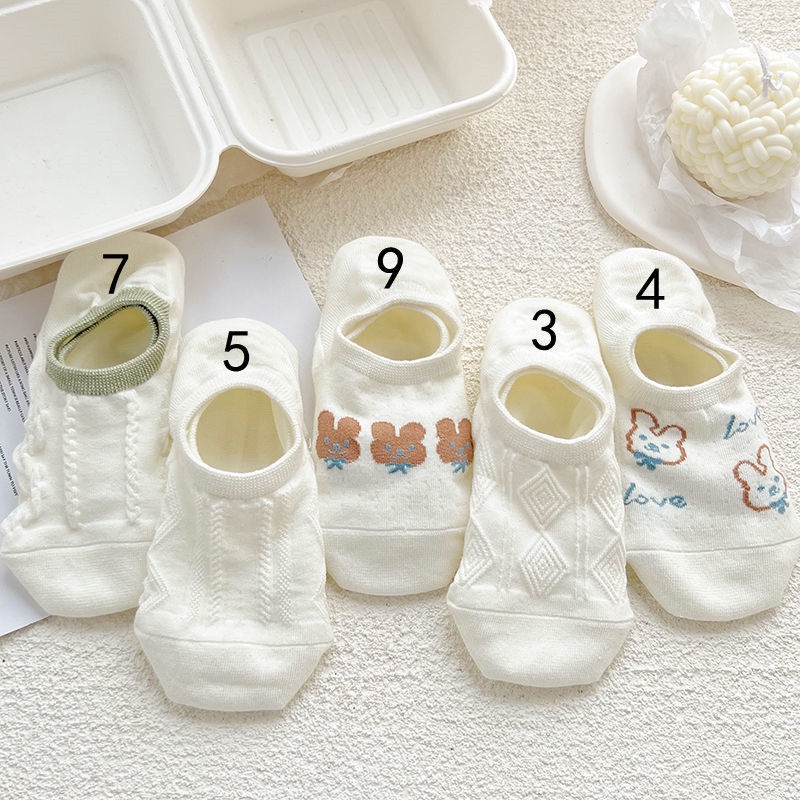 Đôi Vớ Ngắn Màu Trắng Thời Trang Mùa Hè Sành Điệu Cho Nữ