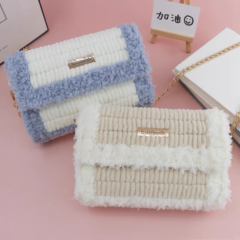 Mác trang trí túi xách chữ Handmade