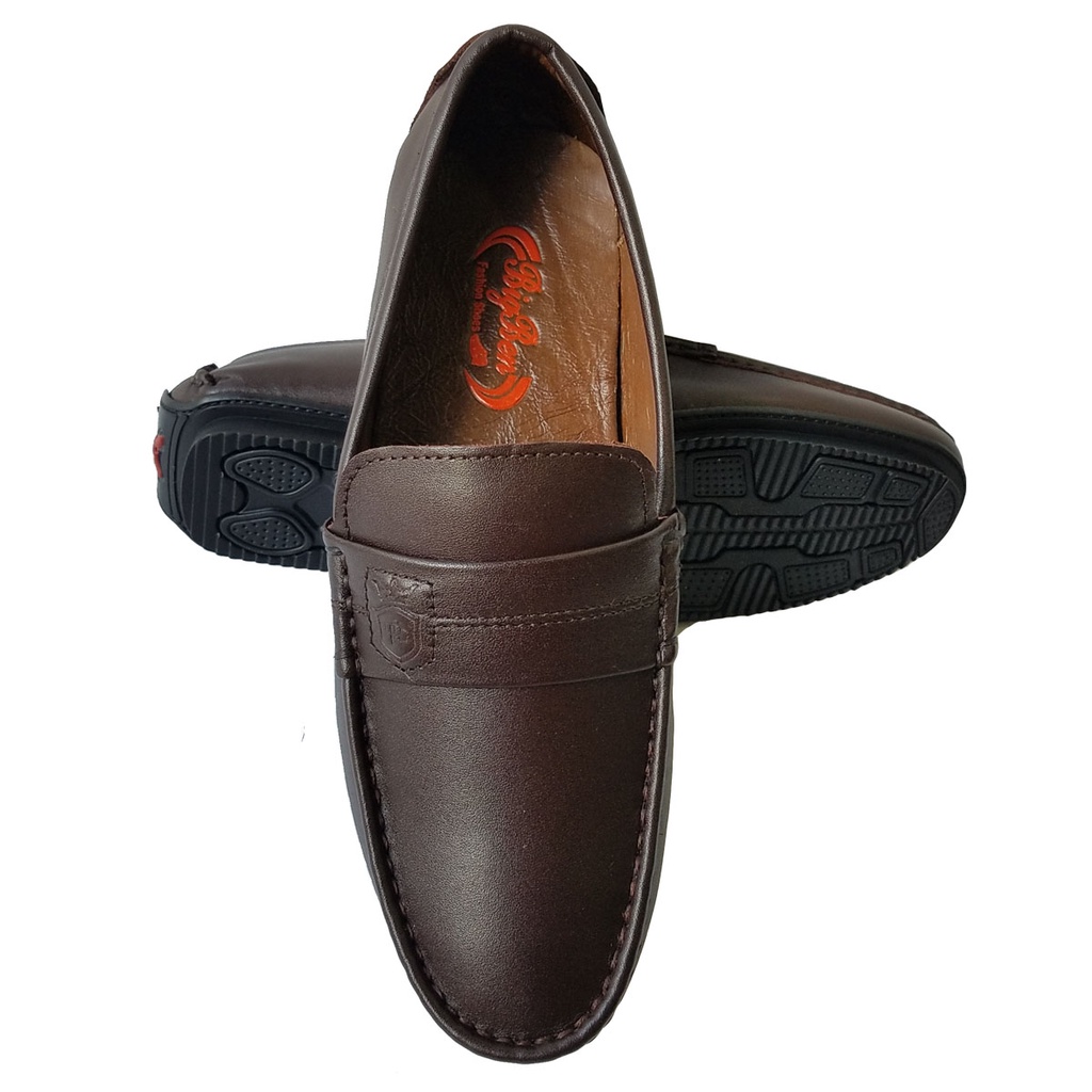 Giày Mọi Nam Da Bò Thật BIGBEN Cao Cấp GM249