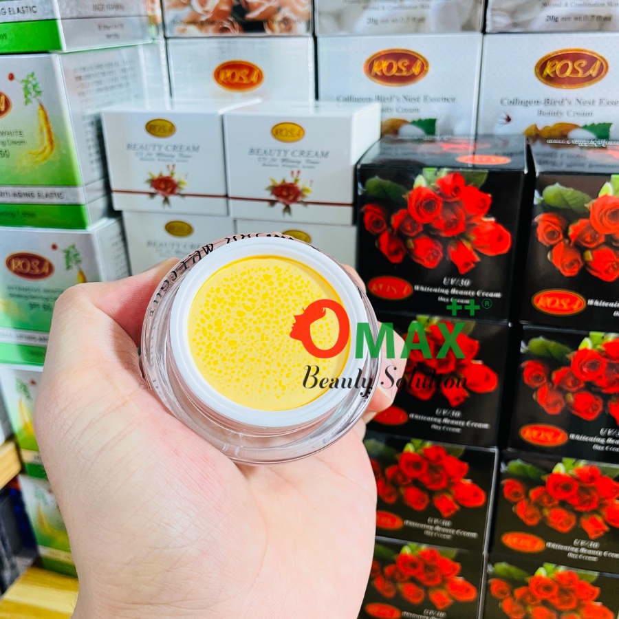 KEM ROSA HOA HỒNG ĐEN UV/30 - WHITENING BEAUTY CREAM 15G