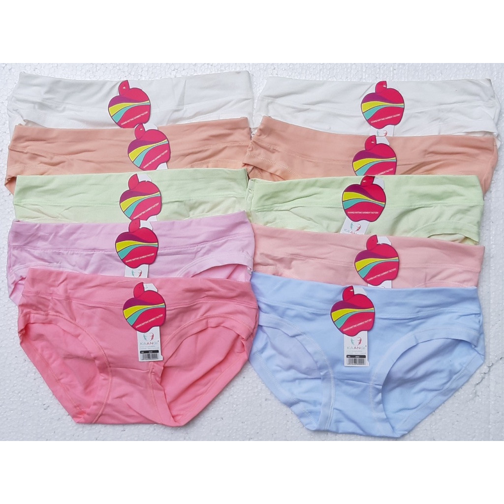 5 cái Quần lót nữ 43 đến 56 ký  Thun Cotton Vòng Eo 85cm ( Giá rẻ)