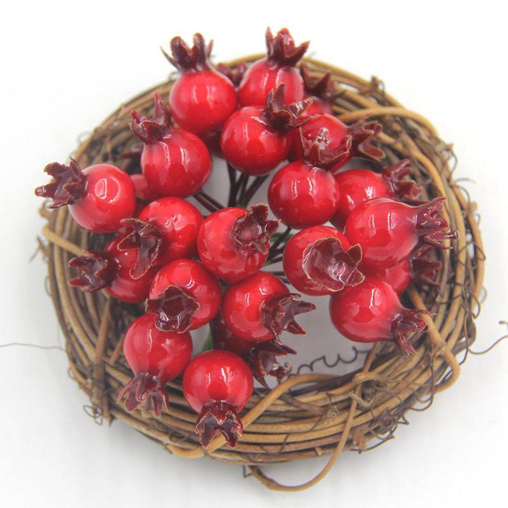 Trái Cherry Giả Bằng Nhựa Dùng Trang Trí Giáng Sinh