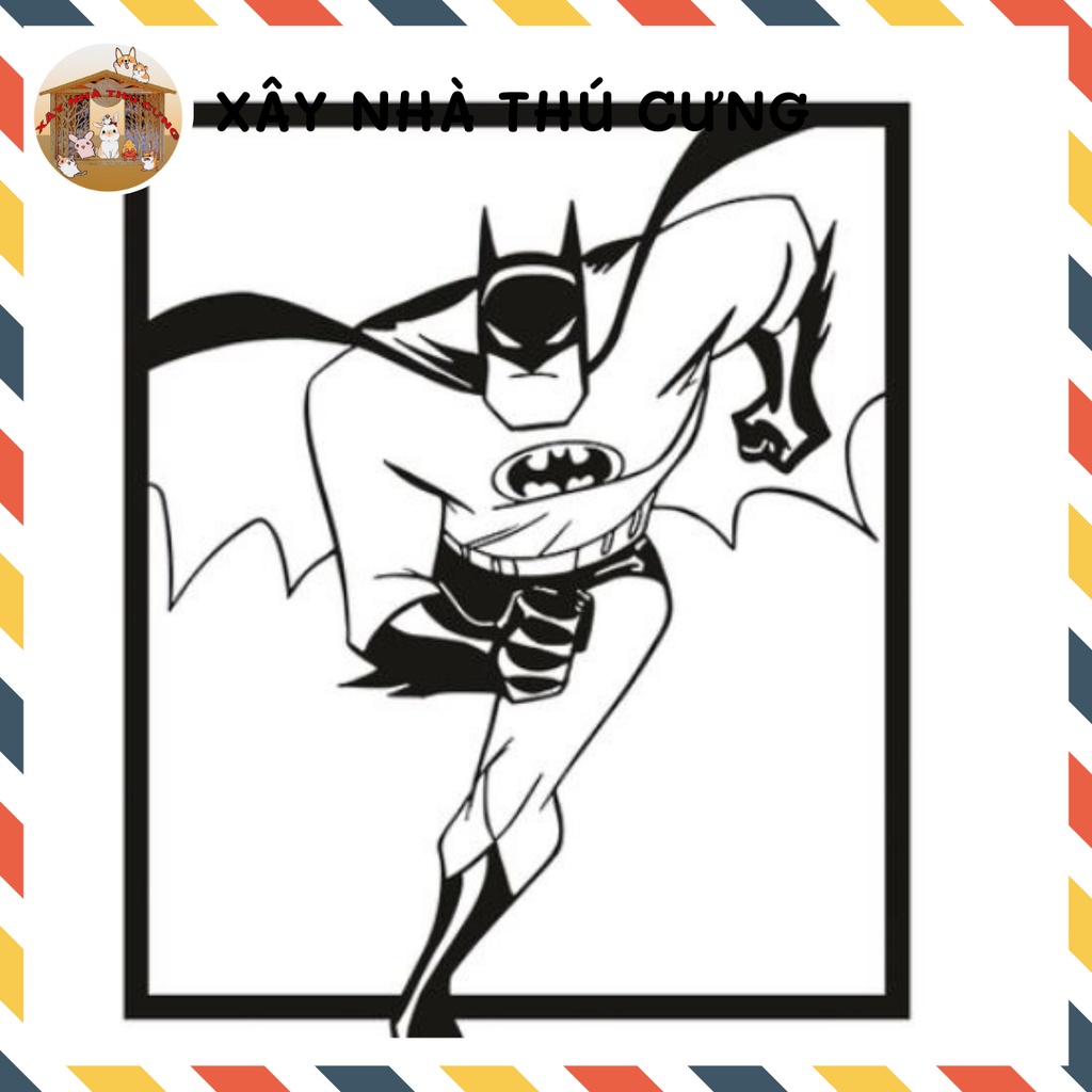 Tranh dán tường dập nổi 3D nhựa cao cấp các siêu anh hùng - trang trí phòng ngủ, phòng khách, cửa hàng - ms35