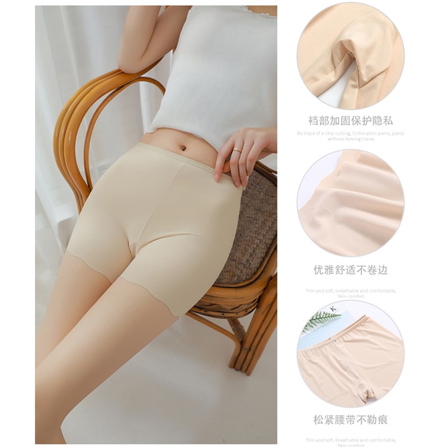 Quần short lụa mềm mại cho nữ