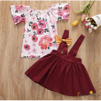 Set áo và chân váy thời trang