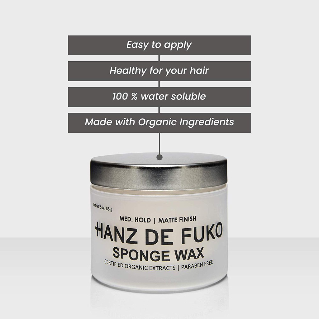 Sáp tạo kiểu Hanz de Fuko Sponge wax 56g