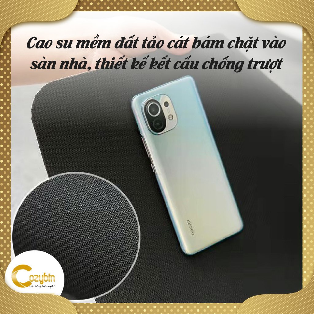 Thảm Lau Chân Silicon COZYBIN Thảm Chùi Chân Hình Thú Chống Trượt Thấm Nước Cao Cấp Dùng Cho Nhà Tắm Nhà Bếp TLC01