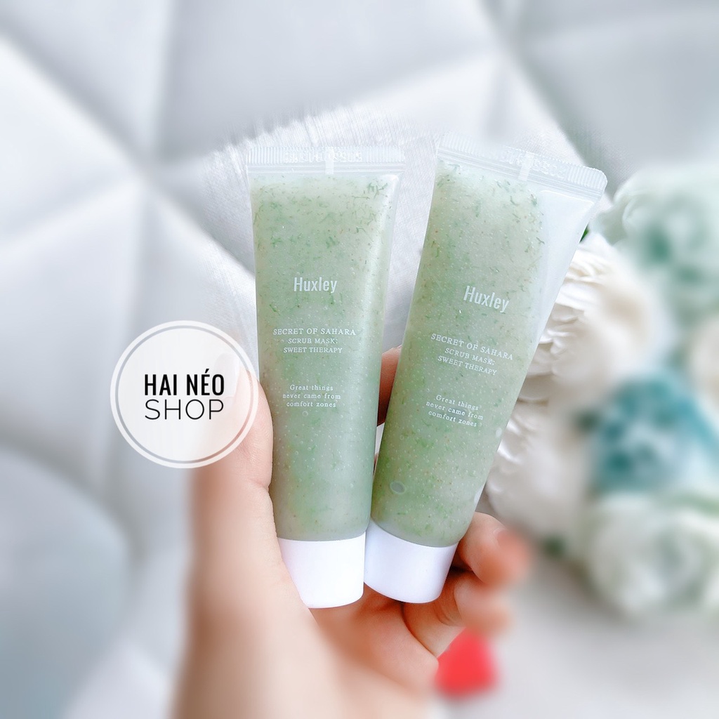 [DATE 08/22] Tẩy da chết có hạt massage xương rồng Huxley Sweet Therapy Scrub Mask 30g (Hàn Quốc)