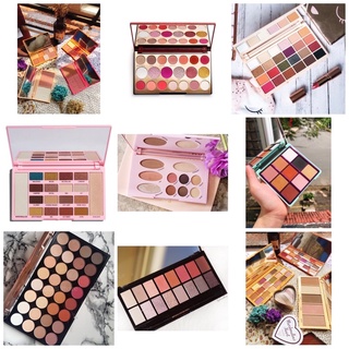 Các bảng phấn trang điểm makeup của hãng Makeup Revolution makeup revolution i heart revolution eyeshadow face palette