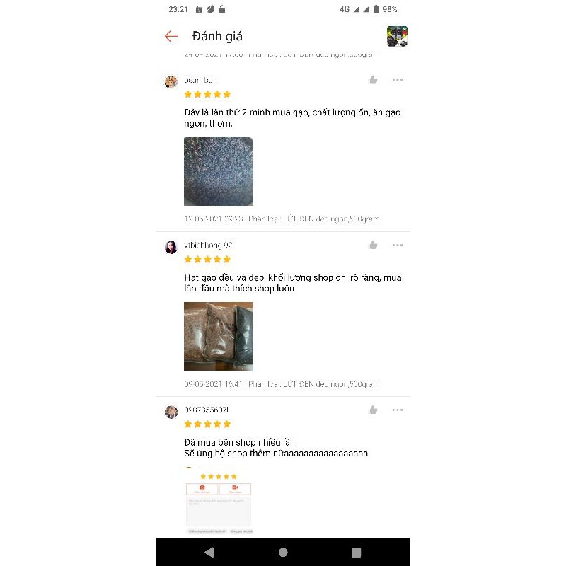 Gạo Lứt Đen Ăn Kiêng Dẻo thơm tự nhiên