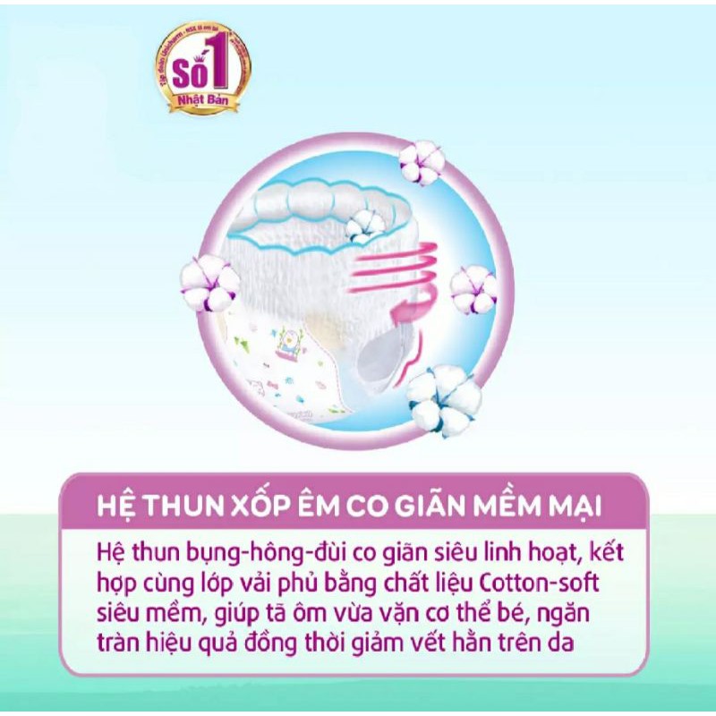 (Tặng 6 miếng) Tã quần Bobby S46 mới