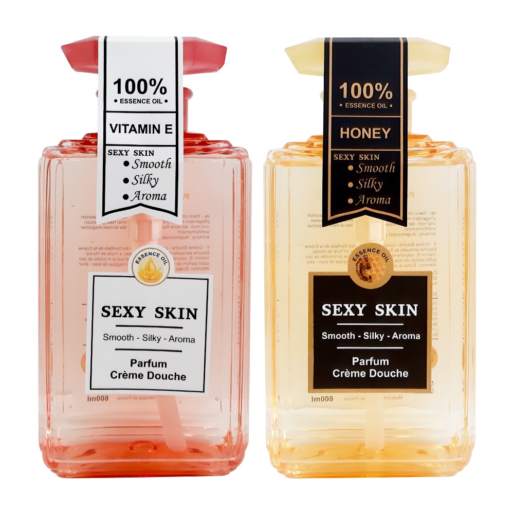Sữa Tắm Hương Nước Hoa Sexy Skin 600ML