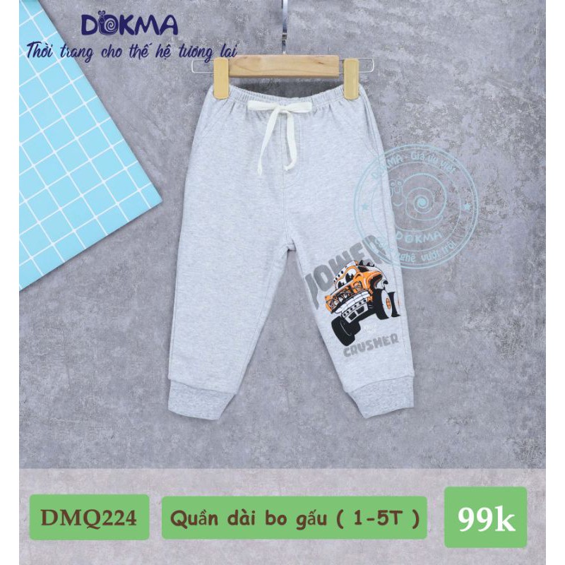 [Dokma] Quần dài nỉ bo gấu 1y-5y DMQ224