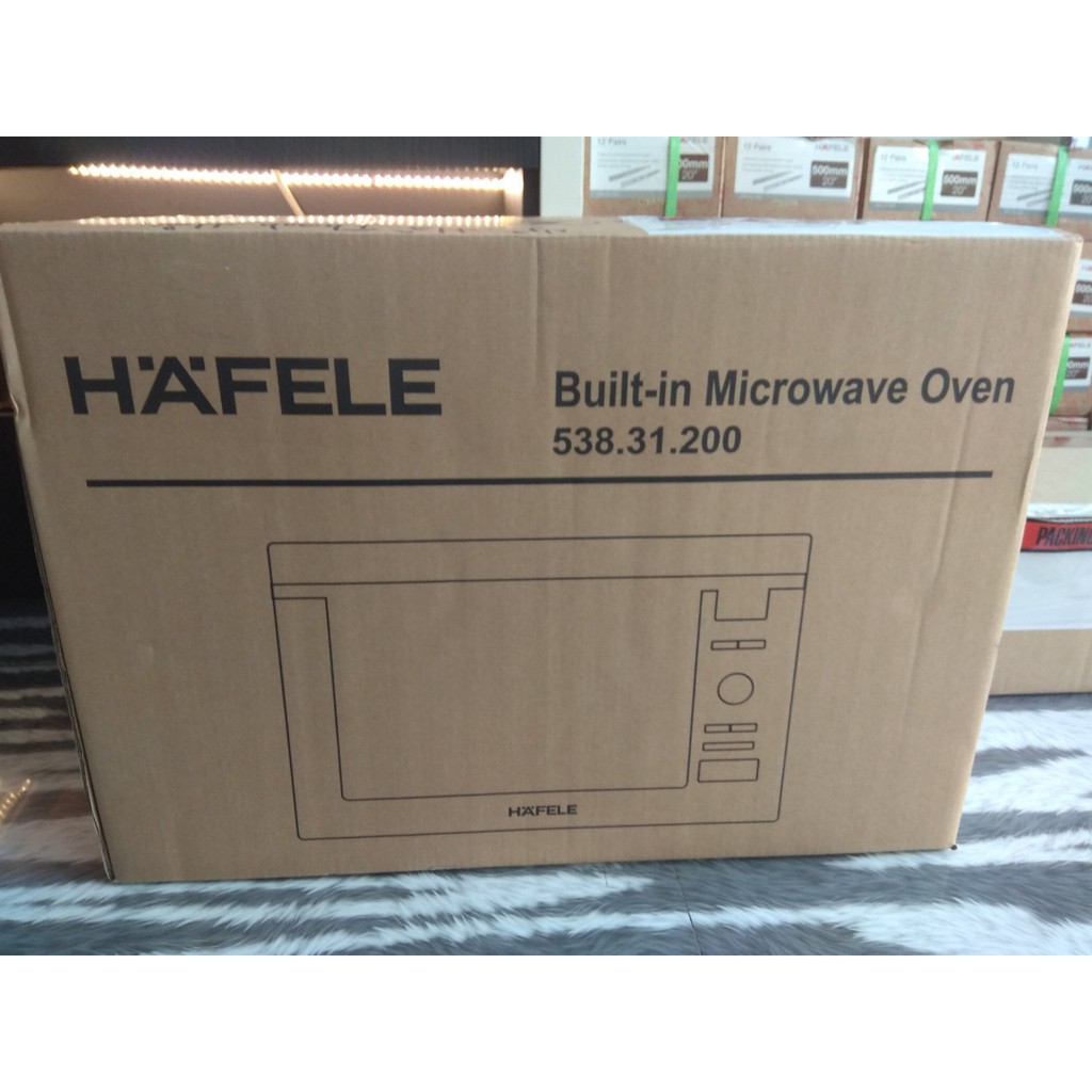 Lò vi sóng kết hợp nướng lắp âm tủ Hafele HM-B38D 538.31.200 sản xuất Trung Quốc